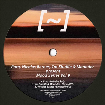 Poro, Nicholas Barnes, Tm Shuffle, Monoder - MOOD SERIES VOL 9 - Vuo Records