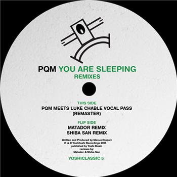 PQM - You Are Sleeping Remixes - YOSHITOSHI RECORDINGS