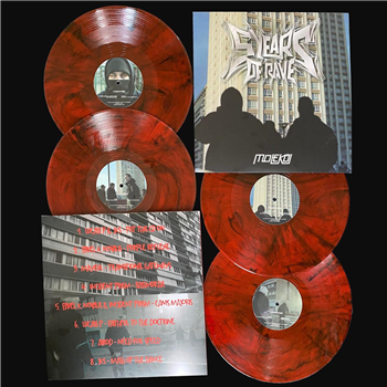 Various Artists - 5 Years Of Rave [red marbled vinyl / printed sleeve] - Molekül 