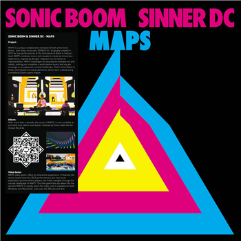 Sonic Boom & SINNER DC - MAPS - LP - Mental Groove