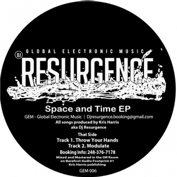 DJ Resurgence - Space and Time EP - Global Electronic Music