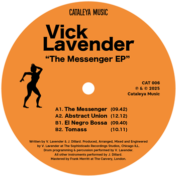 Vick Lavender - The Messenger EP - Cataleya Music