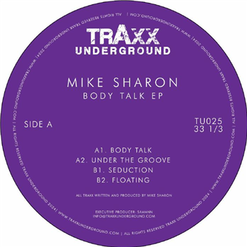 Mike Sharon - Body Talk EP - TRAXX UNDERGROUND