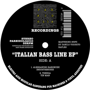 Italian Bass Line EP - VA - Pareidolia Recordings