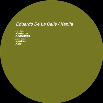 Eduardo De La Calle - Kapila [vinyl only] - Key Vinyl