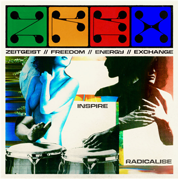 Zeitgeist Freedom Energy Exchange - INSPIRE // RADICALISE (2LP Gatefold) - Energy Exchange Records