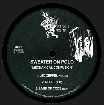 SWEATER ON POLO - MECHANICAL CONFUSION - SIGNAL ROUTE