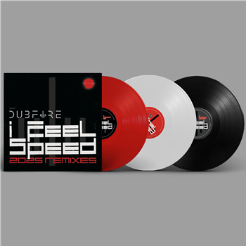 Dubfire - I Feel Speed (2025 Remixes) (3 X 12” Package, red, white and black vinyl) - SCITEC