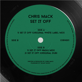 Chris Mack - Set It Off - Old Soul Records