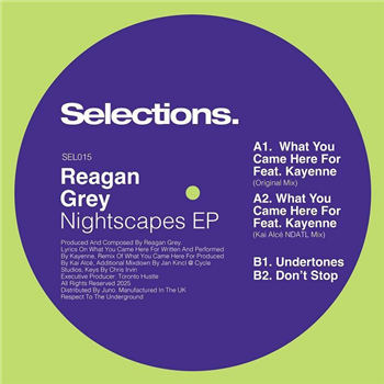 Reagan Grey - Nightscapes EP (feat Kai Alce remix) - Selections