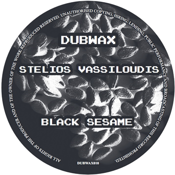 Stelios Vassiloudid - Blaack Sesame - DUBWAX