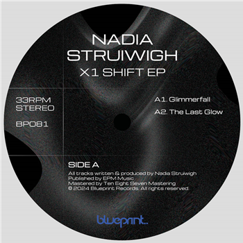 NADIA STRUIWIGH - X1 SHIFT - Blueprint