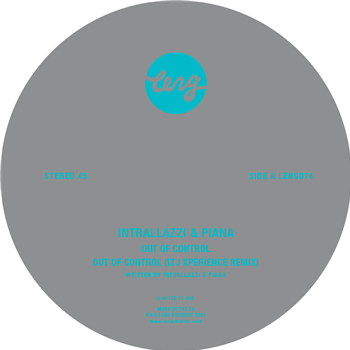 Intrallazzi & Piana – 99% Stories EP - Leng