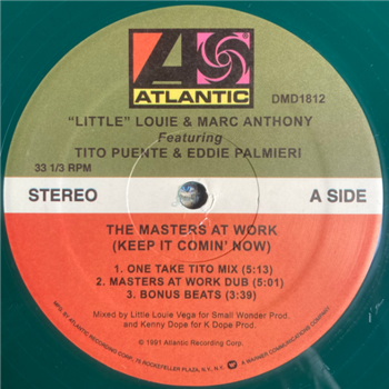 Louie Vega & Marc Anthony Featuring Tito Puente & Eddie Palmieri - The Masters At Work (Keep It Comin Now) (Green Vinyl)
 - Atlantic