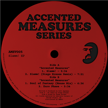 Accented Measures - Slamm! EP (inc. Diego Krause Remix) - Accented Measures Series