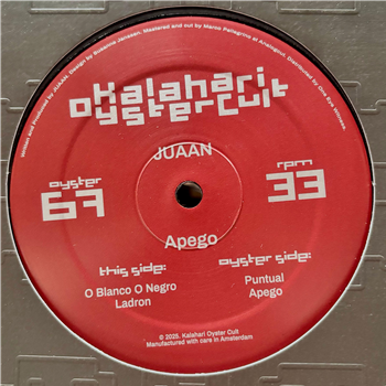 Juaan - Apego - Kalahari Oyster Cult 