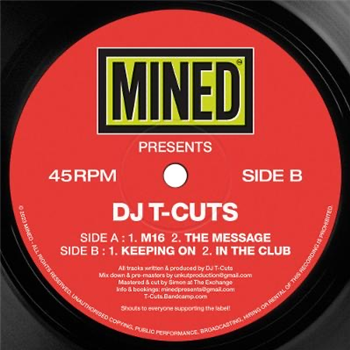 DJ T-CUTS - Mined 015 - Mined Records