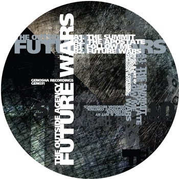 The Outside Agency - Future Wars [silver marbled vinyl / 180 grams / label sleeve / incl. DL code] - Genosha