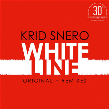 Krid Snero - White Line [original + remixes / 30th Anniversary / white vinyl] - ALLSOUND