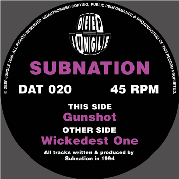 Subnation - Gunshot EP - Deep Jungle