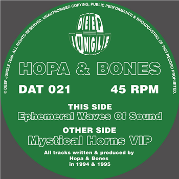 Hopa & Bones - Ephemeral Waves Of Sound EP - Deep Jungle