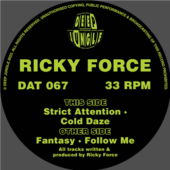 Ricky Force - Fantasy EP - Deep Jungle