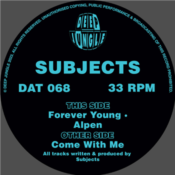 Subjects - Come With Me EP - Deep Jungle