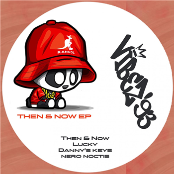 Unknown Artist - Then & Now EP [red marbled vinyl] - Vibez 93