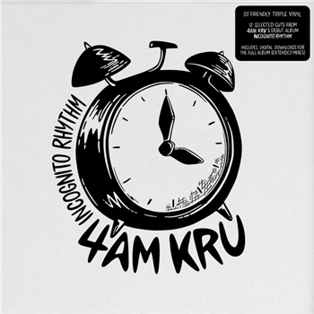 4am Kru - Incognito Rhythm - 3x12" LP - Embrace The Real Records