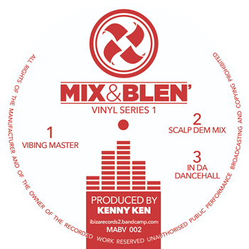 Kenny Ken - Mix & Blen - Vinyl Series 1 EP - Mix & Blen