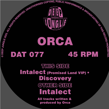 Orca - Intalect EP - Deep Jungle