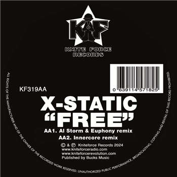 X-Static - Free Remixes EP - Kniteforce Records