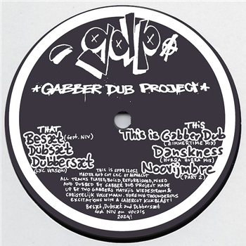 GABBER DUB PROJECT - DUBCORE VOLUME 6 - SOZIALISTISCHER PLATTENBAU