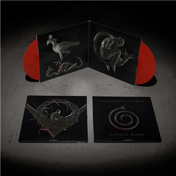 Forbidden Society - Lonely Road [red marbled vinyl / printed gatefold] - Vision Recordings