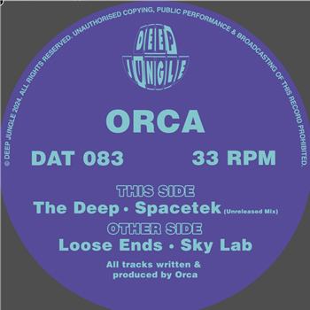 Orca - The Deep EP - Deep Jungle