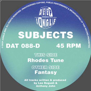 Subjects - Fantasy EP - Deep Jungle