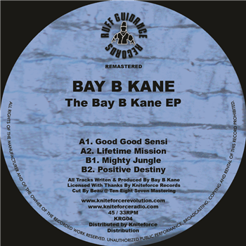 Bay B Kane - The Bay B Kane EP - Ruff Guidance Records