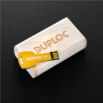 Duploc - USB in wooden box - Duploc