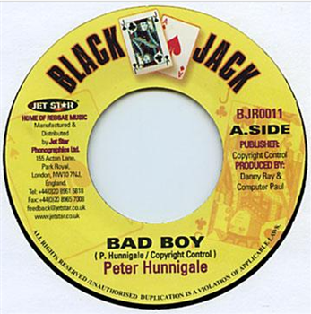 PETER HUNNIGALE / COMPUTER PAUL & DEAN FRASER - BLACK JACK