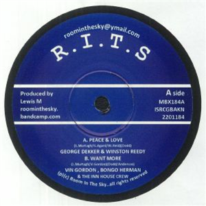 GEORGE DEKKER & WINSTON REEDY / VIN GORDON, BONGO HERMAN & INN HOUSE CREW - R.I.T.S.