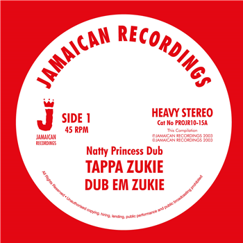 Tappa Zukie 10" - JAMAICAN RECORDINGS