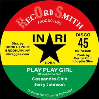 Cassandra Chin / Jerry Johnson - Play Play Girl/Ten To One 12 - Record Smith