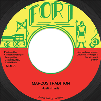 
JUSTIN HINDS - Marcus Tradition (7") - Jamwax