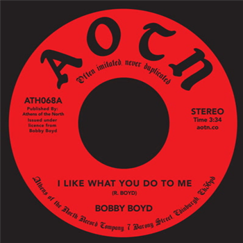 Bobby Boyd - I Like What You Do to Me - Athens Of The North