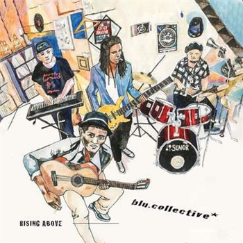 blu.collective - Rising Above (7") - blu.collective Records