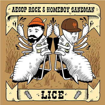 Aesop Rock & Homeboy Sandman - Lice - LP - Rhymesayers