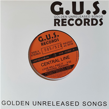 Central Line 7" - G.U.S. Records