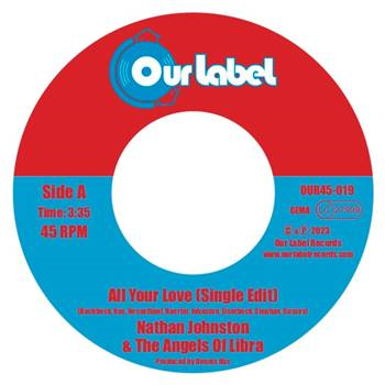 Nathan Johnston & The Angels of Libra 7" - Our Label Records