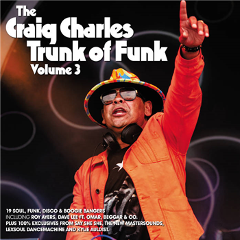 Craig Charles - The Craig Charles Trunk Of Funk Vol. 3 - 2 x 12" - BBE Music