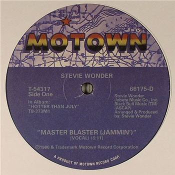 Stevie Wonder - Master Blaster (Jammin) - MOTOWN